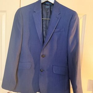 Perry Ellis Slim Cut Navy Blazer